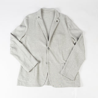 Gran Sasso Grey Linen Blazer 1