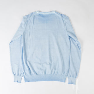 Fradi Powder Blue Summer Cotton Sweater 4