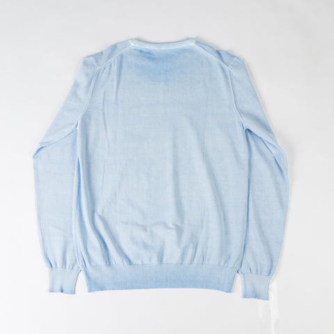 Fradi Powder Blue Summer Cotton Sweater 4