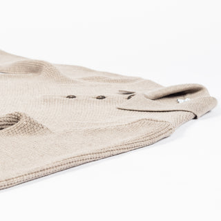 Gran Sasso Oat 57125 Long Sleeve Knit Polo 8