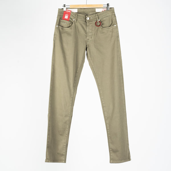 Military Green Michelangelo Old Enzyme Denim