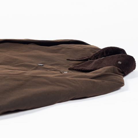Barbour Dark Brown Transport Waxed Jacket 8