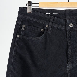 AG Antique Black Everett Corduroy Pant 3