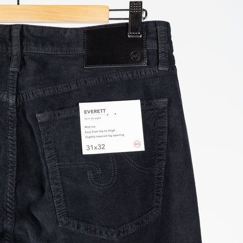 AG Antique Black Everett Corduroy Pant 7
