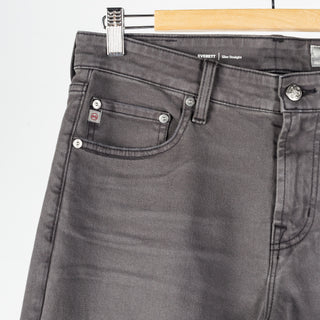 AG 7 Years Sulfur Antique Black Everett Slim Straight Denim 3