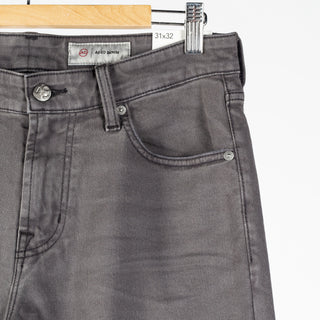 AG 7 Years Sulfur Antique Black Everett Slim Straight Denim 4