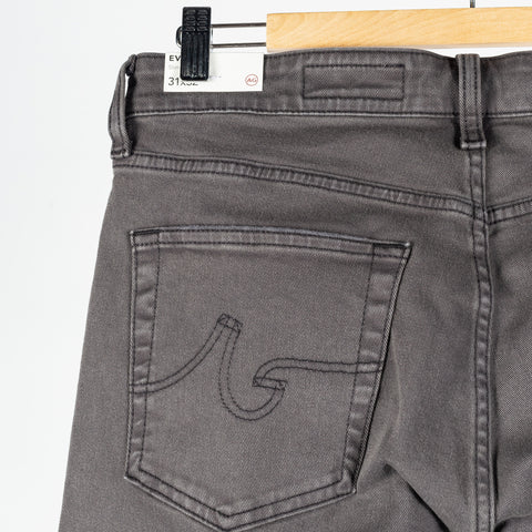 AG 7 Years Sulfur Antique Black Everett Slim Straight Denim 6