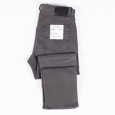 AG 7 Years Sulfur Antique Black Everett Slim Straight Denim 8