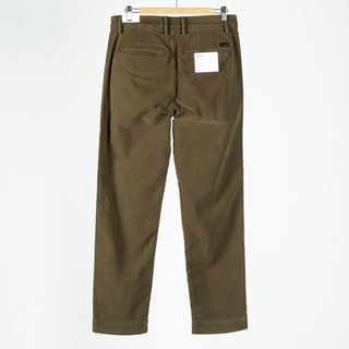 AG Sulfur Dirty Olive Archie Moleskin Trouser 5