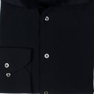 Stenstrom Casual Black Jersey Stretch Shirt 2