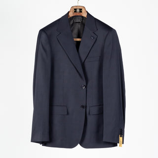 Lief Horsens Navy Rock 7002 Wool Blend Suit 1