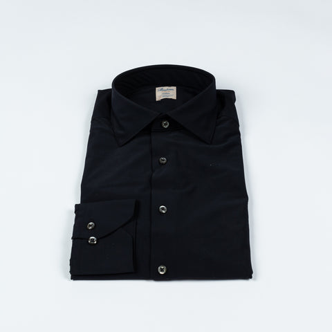 Stenstrom Casual Black Jersey Stretch Shirt 4