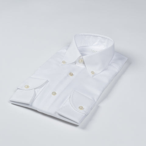 Xacus White Textured Button Down Shirt 3