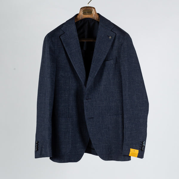 Navy Linen Summer Blazer