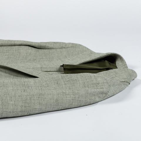 Tagliatore Sage Green Linen Summer Blazer 8