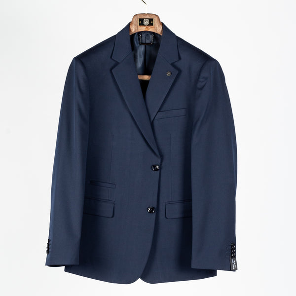 Navy 2pc Stock Suit in Big Sizes