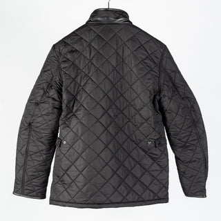 Barbour Black Powell Quilted Jacket 5
