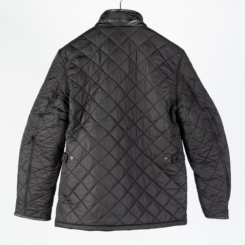 Barbour Black Powell Quilted Jacket 5