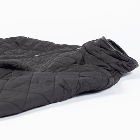 Barbour Black Powell Quilted Jacket 8
