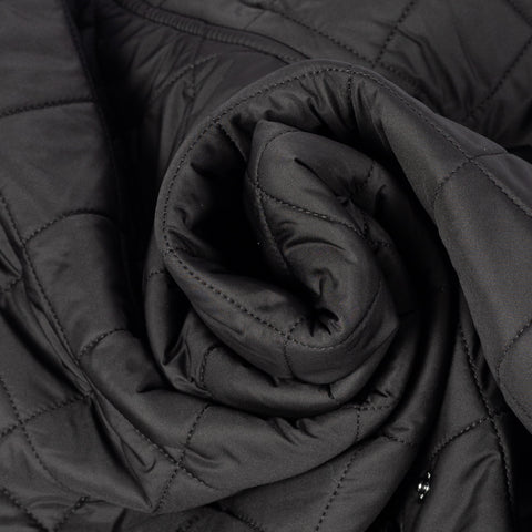 Barbour Black Powell Quilted Jacket 2