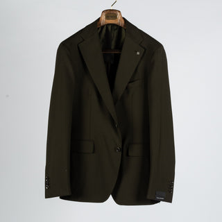 Tagliatore Hunter Green Stretch Suit 1