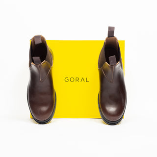 Goral Dark Brown Baslow Chelsea Boot 7