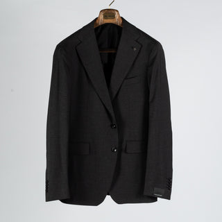 Tagliatore Charcoal Stretch Suit 1