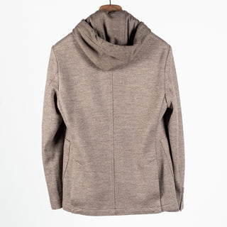 Bugatchi Walnut Hooded Wool Blazer 5