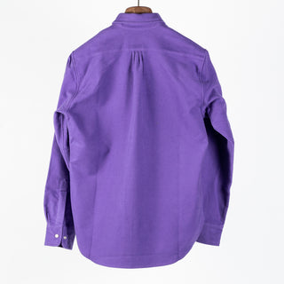 Wythe Purple Moleskin Pearlsnap Shirt