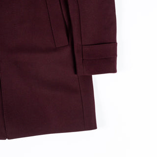 Burgundy New Broadway Topcoat — Mr. Derk