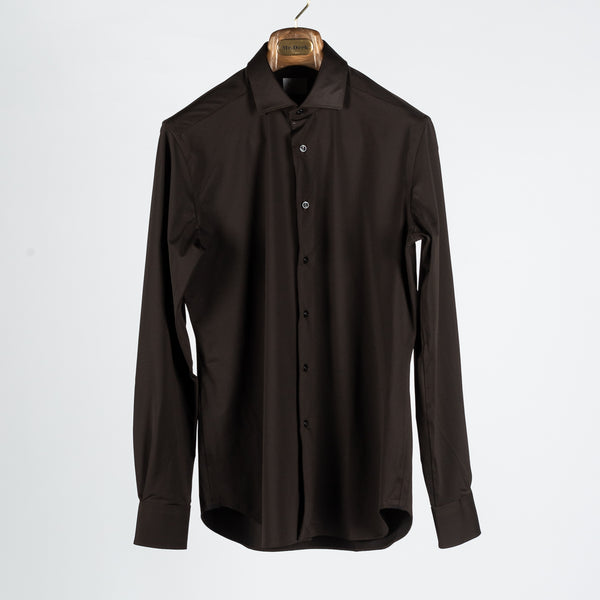 Brown Active Dress Shirt