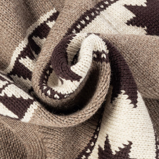 Wythe Taupe & Cream Highland Wool Valero Vest 2