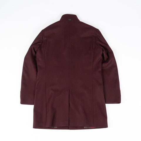 Burgundy New Broadway Topcoat — Mr. Derk
