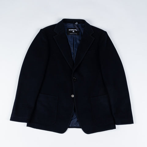 Strellson Navy Knitted Blazer Coat 5