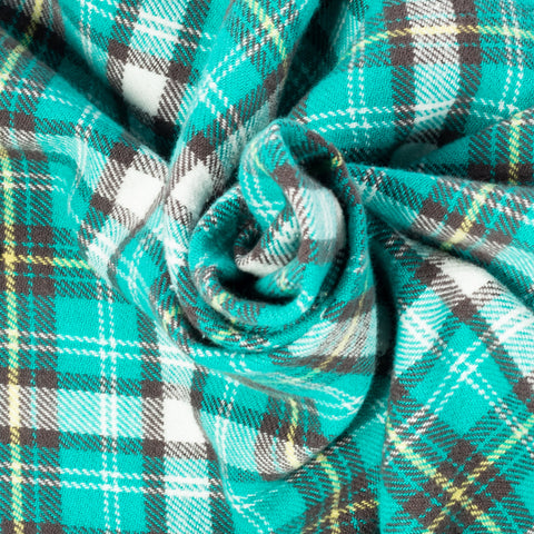 Wythe Thousand Lakes Plaid Washed Flannel Pearlsnap Shirt 2