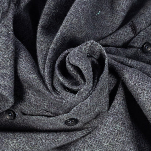 Xacus Charcoal 31522 Dress Shirt, fabric detail
