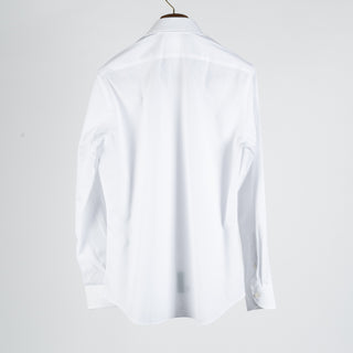 Xacus White Oxford Travel Dress Shirt 5
