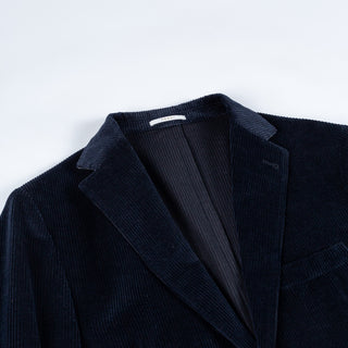 Fradi Navy Corduroy Stretch Blazer 3