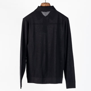 Fradi Black Knit Polo Sweater 5
