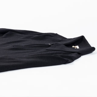 Fradi Black Knit Polo Sweater 8