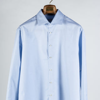 Stenstroms Light Blue Textured Dress Shirt 6