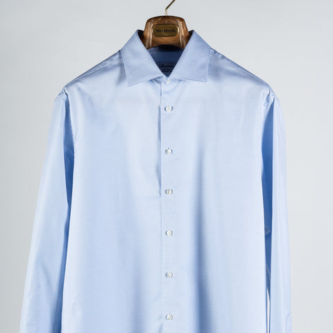 Stenstroms Light Blue Textured Dress Shirt 6