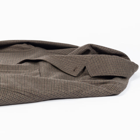 De Bonne Facture Olive Puppytooth Traveler Jacket English Wool Flannel 9