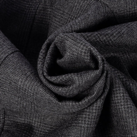 De Bonne Facture Anthracite Prince of Wales Student Jacket Redpath Flannel 2