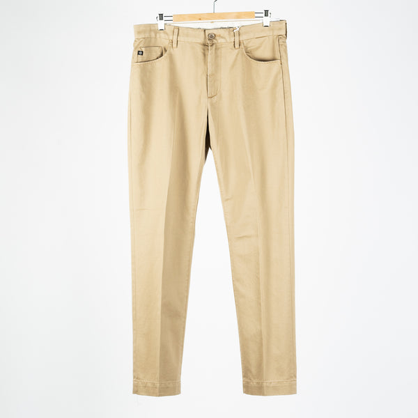 Sunlit Beige Everett Tailored Gabardine Pant