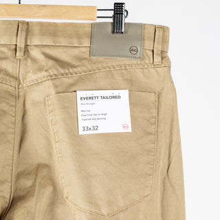 AG Sunlit Beige Everett Tailored Gabardine Pant 7