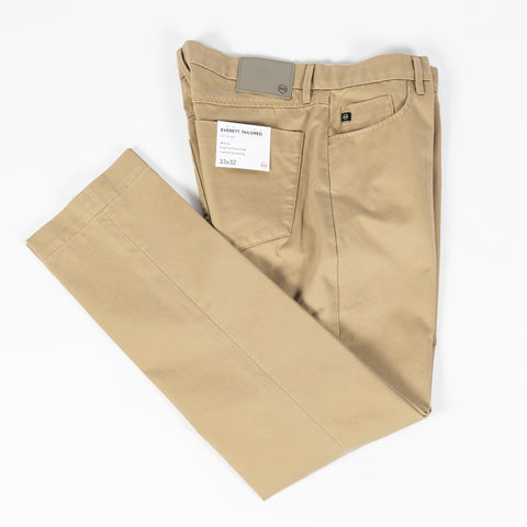 AG Sunlit Beige Everett Tailored Gabardine Pant 9