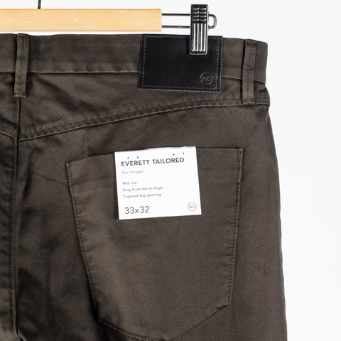 AG Forest Ash Everett Tailored Gabardine Pant 7
