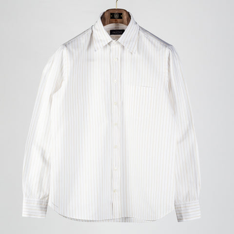 J Mueser Tan Alternate Stripe Carter Shirt 1
