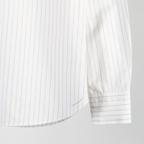 J Mueser Tan Alternate Stripe Carter Shirt 4